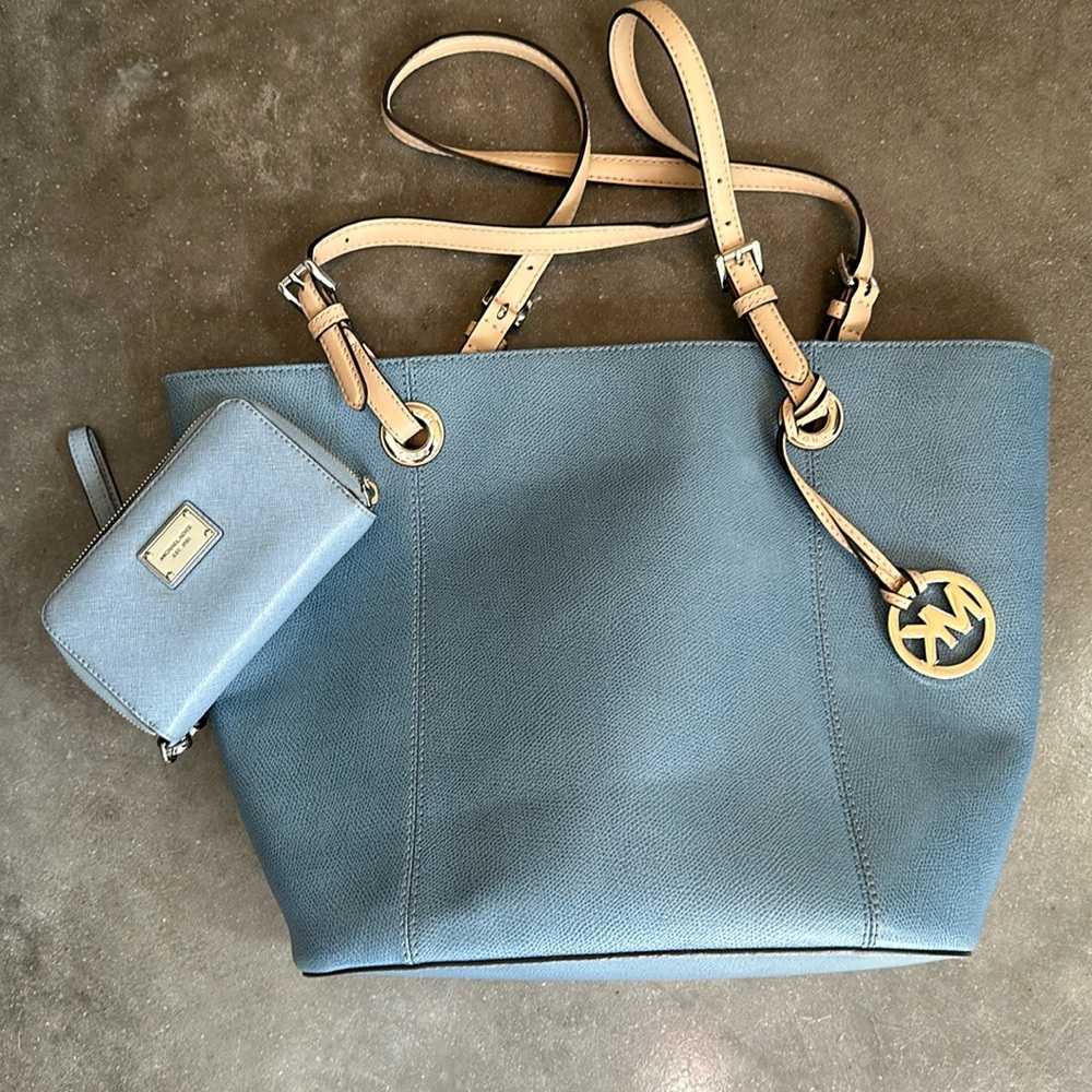 Michael Kors tote and wallet